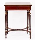 French Lift Top Mahogany Vanity Table