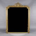 A Louis XV Style Giltwood Overmantel Mirror