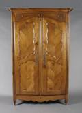 A Provincial Louis XV Style Armoire