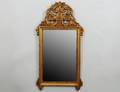 337 CONTINENTAL CARVED GILTWOOD MIRROR