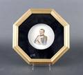 A French Porcelain Portrait Plate of Napoleon