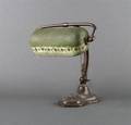A Handel Chipped Ice Desk Lamp