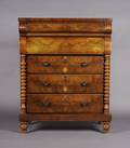 An American Empire Chest of Drawers