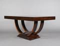 An Art Deco Rosewood Table