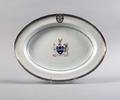 A Chinese Export Armorial Porcelain Platter