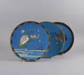 A Group of Three Japanese Cloisonne Chargers