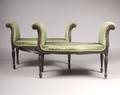 Two Neoclassical Style Window Benches