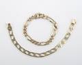 Two 14 Karat Yellow Gold Bracelets
