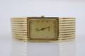 A 14 Karat Yellow Gold Wristwatch Omega