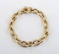 A 14 Karat Yellow Gold Link Bracelet Tiffany  Co