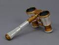 3 LEMAIRE MOTHEROFPEARL AND BRASS OPERA GLASSES