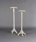 Two Wooden Painted Stands