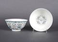 Two Chinese Famille Verte Porcelain Bowls