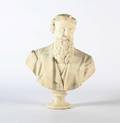A White Marble Bust of a Bearded Gentleman Luigi Gugliemli Italian 18341907