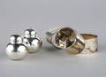 A Set of Twenty Four Spherical Sterling Silver Shakers