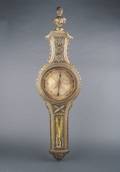 A French Louis XVI Style Carved Barometer