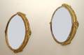 A Pair of Louis XVI Style Giltwood Mirrors