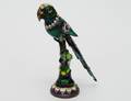 14 ENAMELED FIGURE OF A BIRD