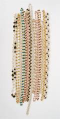 A Group of Goldtone and Rhinestone Necklaces