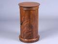23 GEORGE IIIIV WALNUT PEDESTAL COMMODE