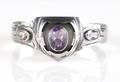 A Sterling Silver and Amethyst Bracelet Kalo