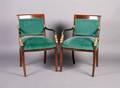 A Pair of Louis XV Style Armchairs