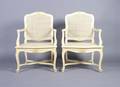 A Pair of French Provincial Armchairs