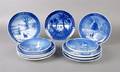 A Group of Royal Copenhagen Porcelain Annual Plates