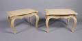 A Pair of French Provincial Style End Tables