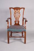 A Mahogany Chippendale Style Chair