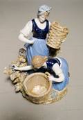 A Continental Porcelain Figural Group