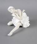A Porcelain Ballerina Lladro