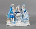 A Porcelain Figural Group