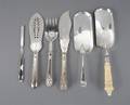 A Group of English Silverplate Serving Articles