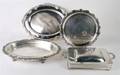A Group of Silverplate Trays