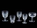 39 FIFTYFOUR PIECE WATERFORD CRYSTAL PART STEMWARE SE
