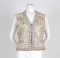 A George Halley Brocade Evening Vest