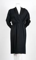 A Givenchy Black Wool Dress