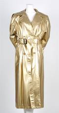 A Christian Dior Gold Trench Coat