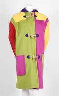 A Bill Blass Color Block Coat