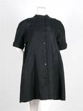 A Geoffrey Beene BLack Linen Dress