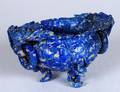 30 CARVED LAPIS LAZULI BOWL