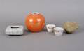 A Group of Five Ceramic Items