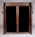 A Renaissance Revival Mahogany Bookcase