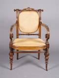 An American Neoclassical Arm Chair