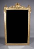 A Neoclassical Style Giltwood Pier Mirror