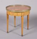 A Louis XVI Style Inlaid Occasional Table