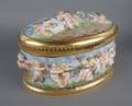 A CapodiMonte Table Casket