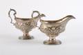 A Pair of English Silver Gravy Boats