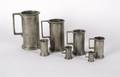 A Collection of Pewter Measures